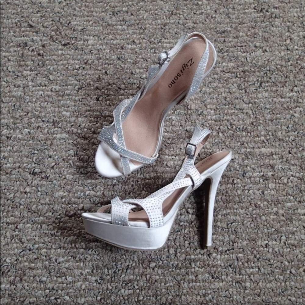 Zigi Soho Embellished Platform Heels